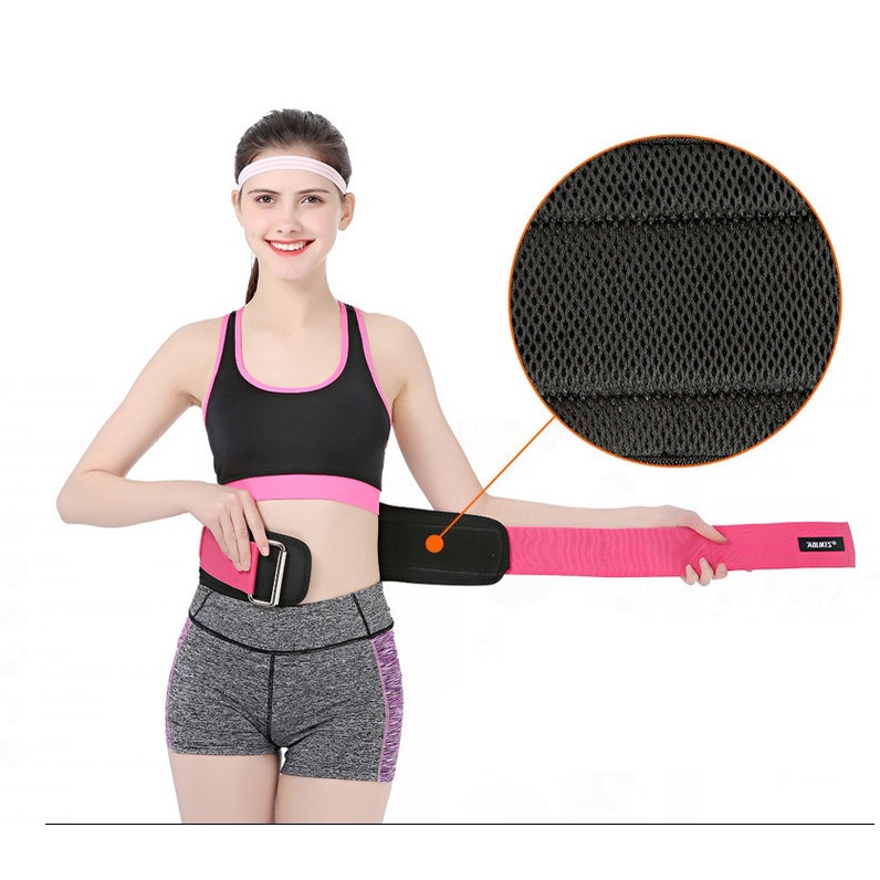 Đai Lưng 1 Lớp Aolikes A-1698 | Đai Lưng Bảo Vệ Tập Gym Chính Hãng Cao Cấp Nam Nữ