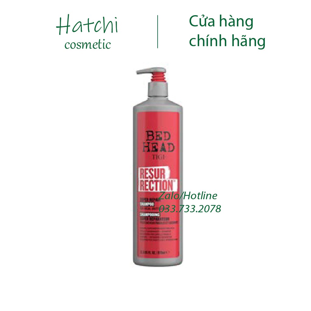 [Chính Hãng]Cặp dầu gội BED HEAD TIGI URBAN ANTIDOTES Resurrection 750ml*2 | BigBuy360 - bigbuy360.vn