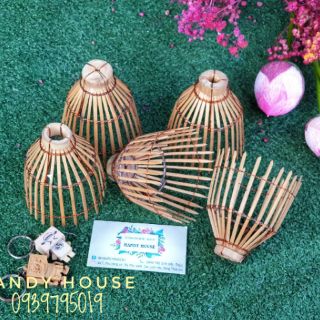 Nơm bắt cá mini bằng tre siêu dễ thương