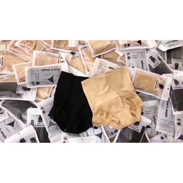 Quần ghen bụng chống cuộn có ren mẫu mới