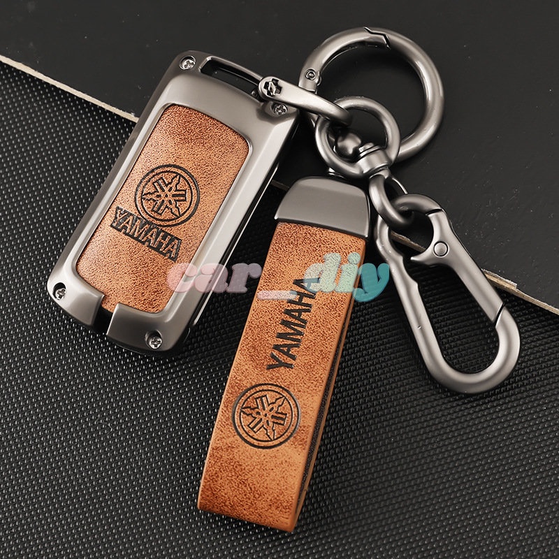 Ốp Chìa Khóa Điều Khiển Từ Xa Cho Xe Yamaha NVX NVX155 XMAX 250 300 400 XMAX300 QBIX AEROX Janus 2018 2019 2020 Grande 2022 Giá Đỡ