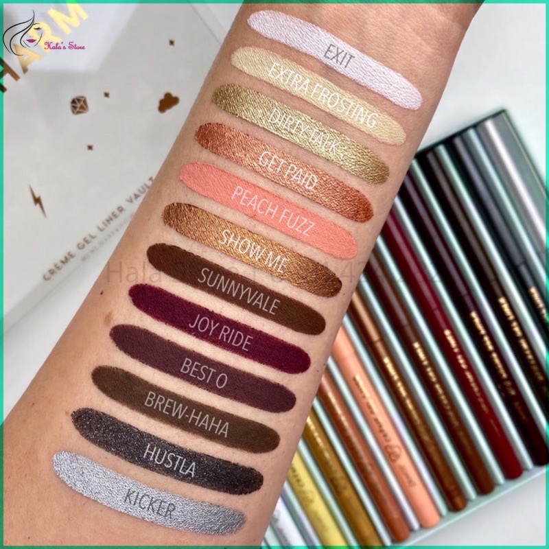 Chì kẻ mắt Colourpop Creme Gel Liner có nhiều màu