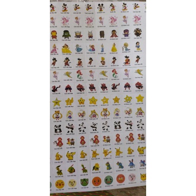 1 sét stick 10 tờ -có khen, có khuyến khích cho học sinh hoàn thành.