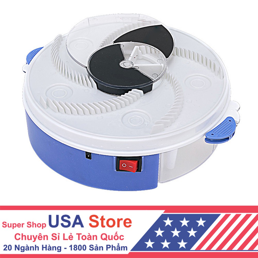 (Video Review) Máy Bắt Ruồi Tự Động Thông Minh, Máy Bắt Ruồi Chạy Điện Không Dùng Hóa Chất (Giắc Cắm 220v)