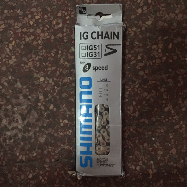 Xích , sên xe đạp SHIMANO 8 speed