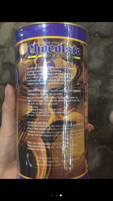 kakao hoàng anh hộp 500ml