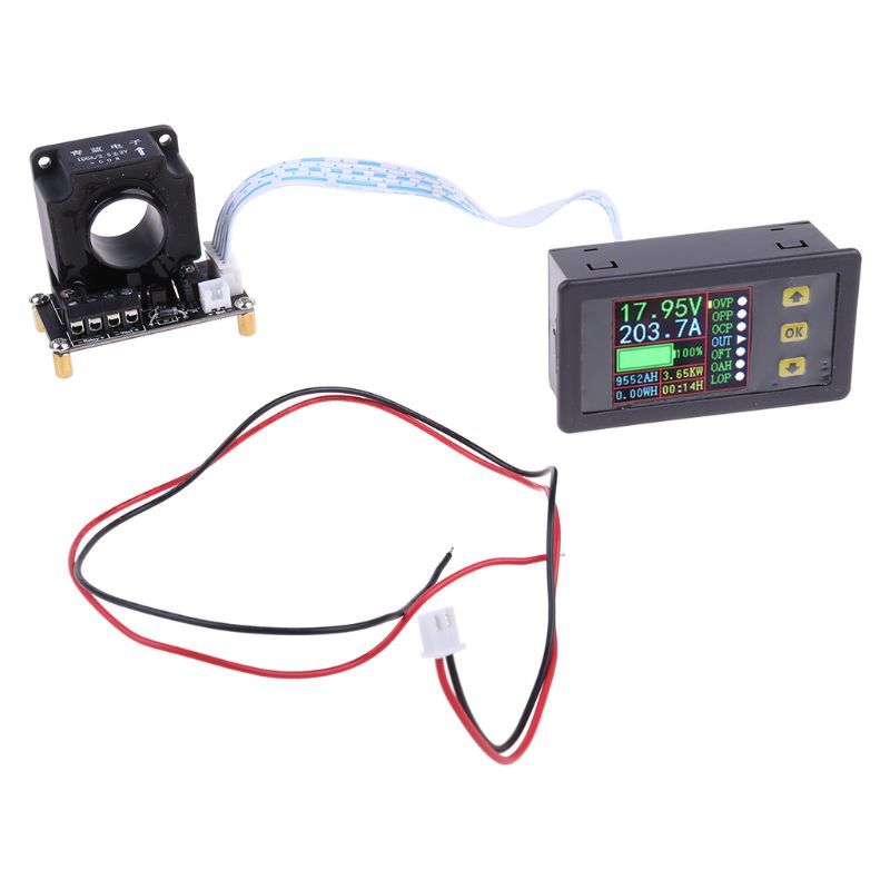 Thiết Bị Kiểm Tra Dòng Điện Có Màn Hình LCD 0-100A