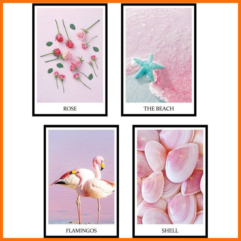 Decal dán tường decor khung ảnh mẫu hàn quốc trang trí phòng khách phòng ngủ