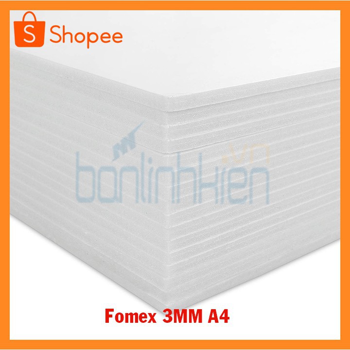 Fomex Dẻo 3MM A4, A5 (Làm Mô Hình)