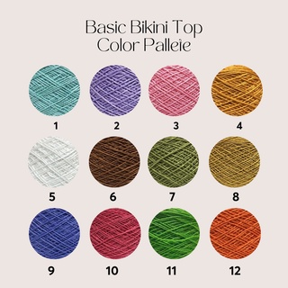 Áo bikini trơn Splassshy The Basic Bikini Top