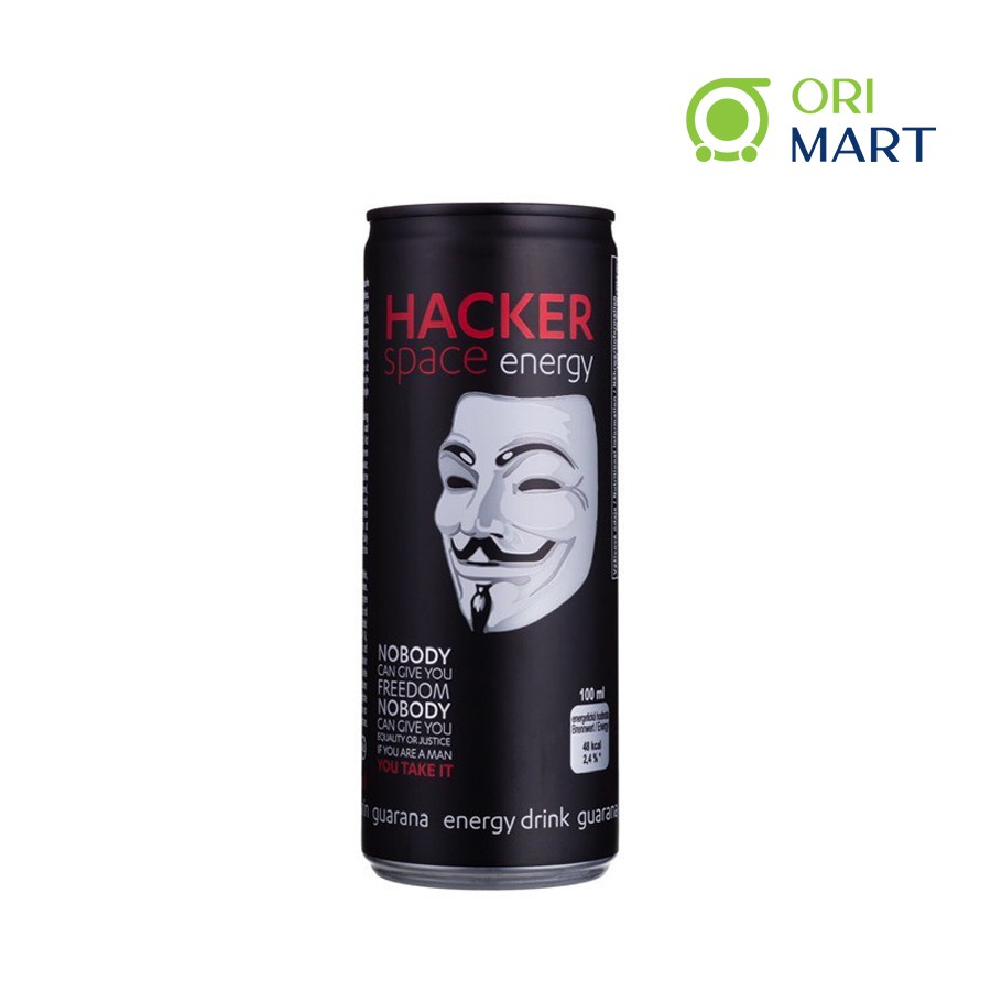 Nước Tăng Lực Hacker Space Energy Drink 250ml