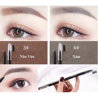 Chì Xé Vẽ Chân Mày BIROU Có Đầu Chải