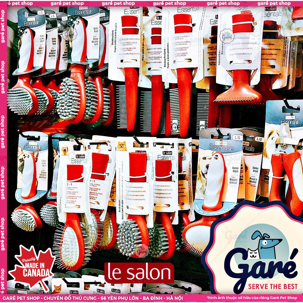 Lược cào Le Salon loại bỏ lớp lông dưới, ngăn ngừa tình trạng rối lông dành cho Chó Mèo Hagen Canada