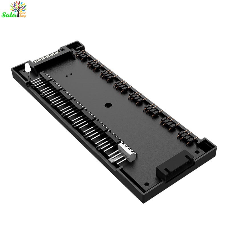 Hub ID-Cooling HA-02, 8 Cổng Fan , 8 Cổng Led 5V 3Pin