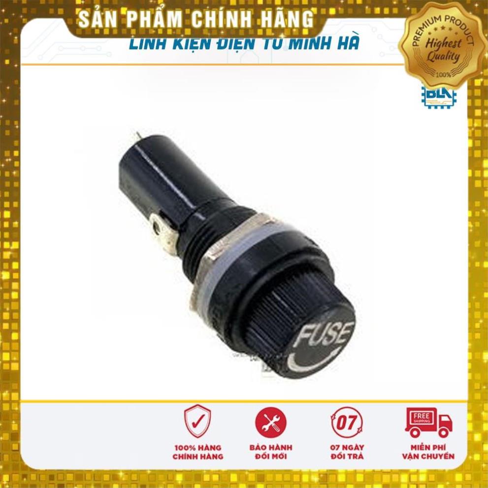Đế Cầu Chì, dây cầu chì các kích thước 5x20mm, 6x30mm