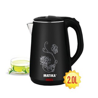 Ấm siêu tốc matika mtk-20 2 lít chính hãng