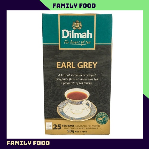 Trà Dilmah Bá Tước - Earl Grey 25 túi x 2 gram