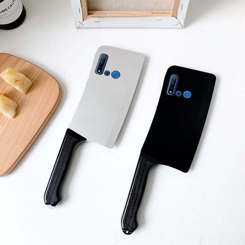 Ốp điện thoại thiết kế hình dao làm bếp độc đáo cho OPPO Realme XT C2 C3 3 5 5i 6 6i 7i X7 8 Pro