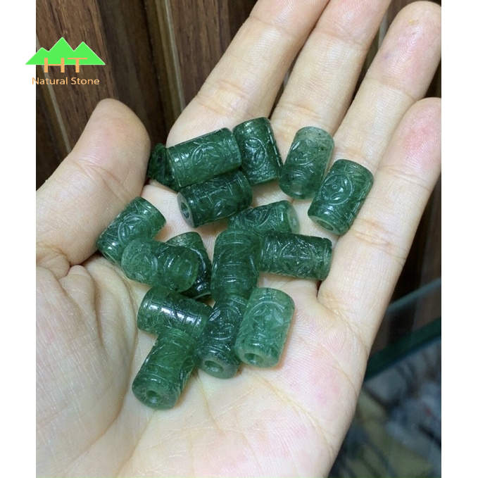 Charm mix vòng Lu Thống chạm khắc kim tiên loại ngắn