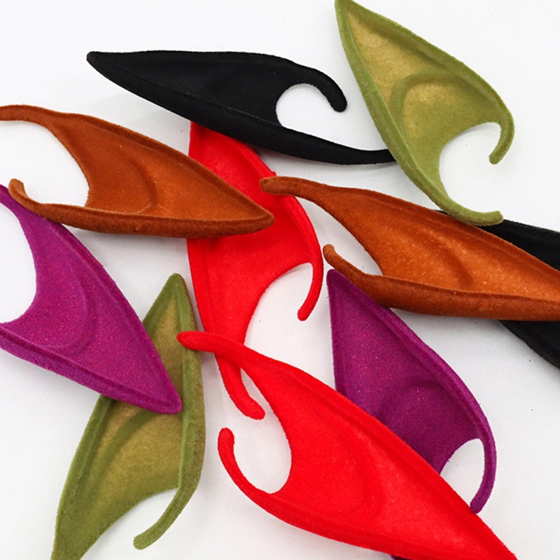 1 Cặp Tai Yêu Tinh Hóa Trang Halloween / Giáng Sinh Cho Nam Và Nữ