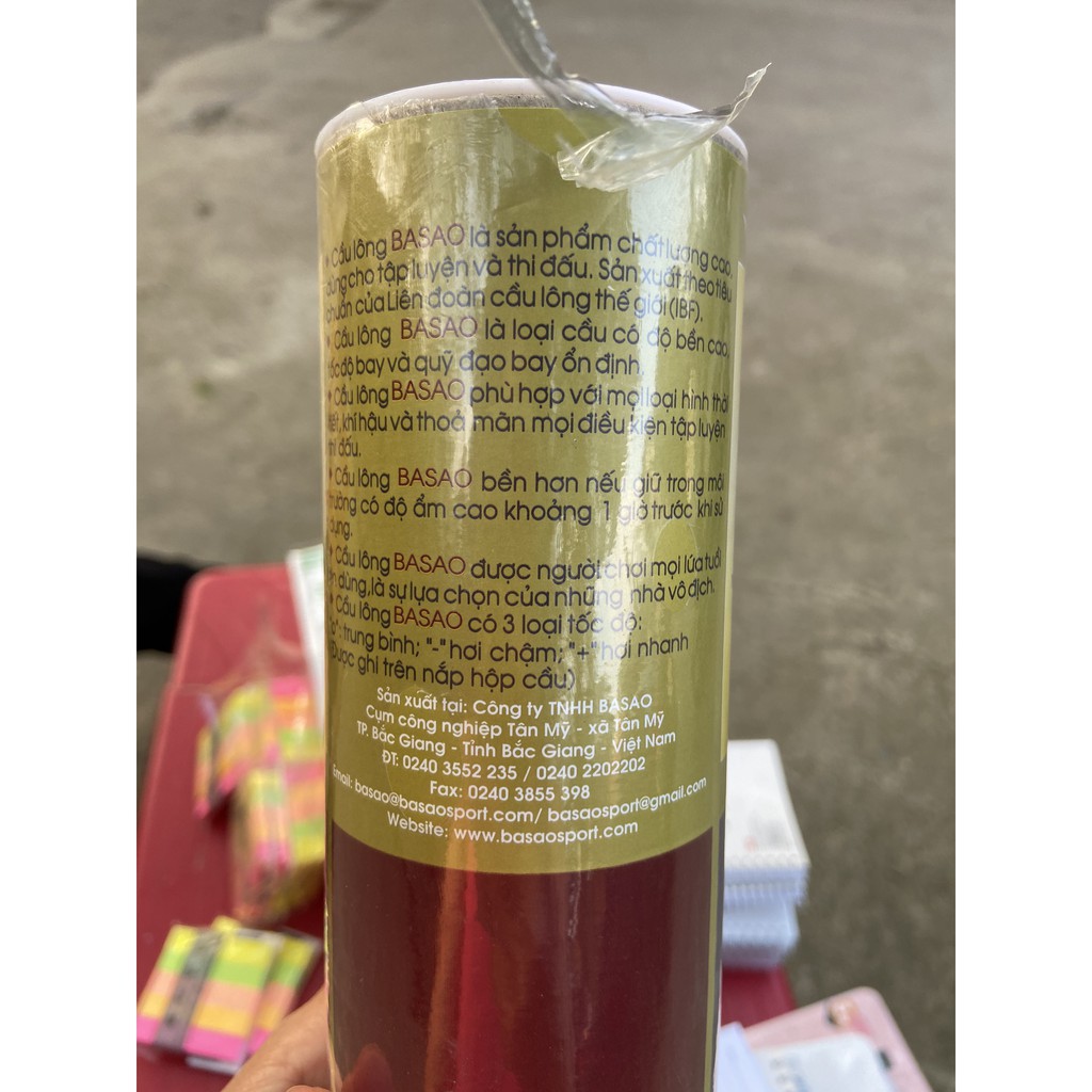 HỘP 10 QUẢ CẦU LÔNG BA SAO