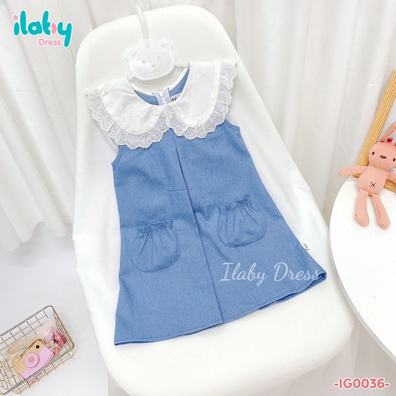 Váy bò giấy hãng ilaby