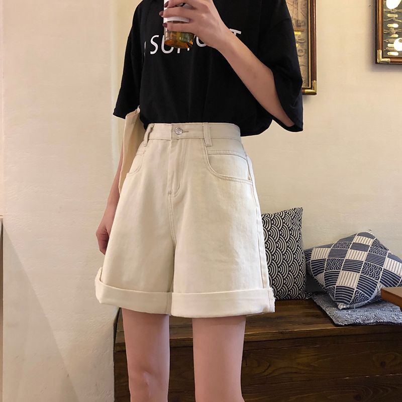 [Size S] Quần shorts jean nữ lưng cao Ulzzang QNJ44