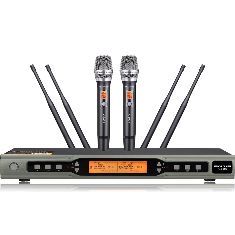 Micro karaoke Dapro K6000 bảo hành 12 Tháng
