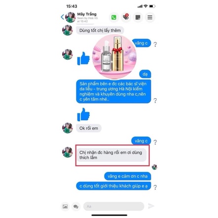 KEM FACE MẪU ĐƠN PHÂN TỬ NƯỚC + SERUM KÍCH TRẮNG DATE 2025