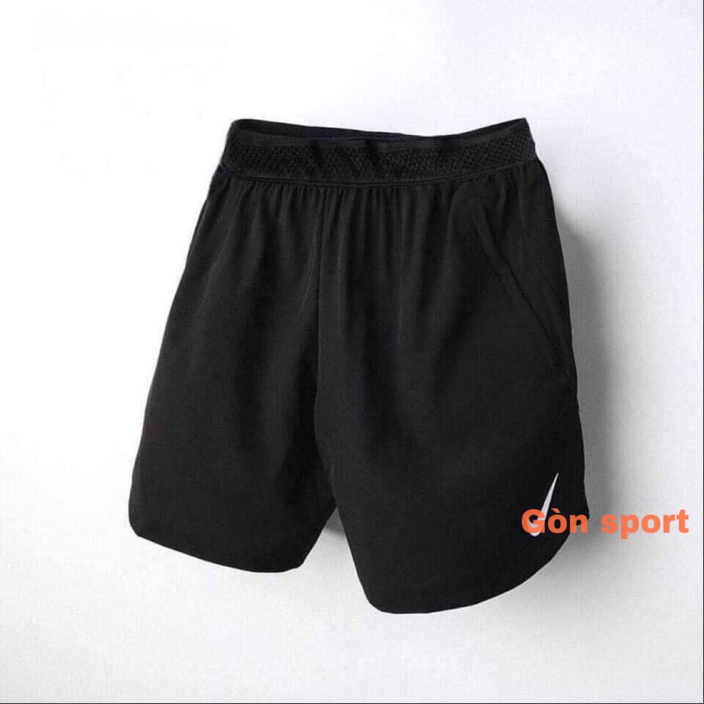 Quần short nam, quần đùi thể thao tập gym, chạy bộ, mặc nhà, chơi tenis, chất mát mẻ hàng vnxk - QSN11