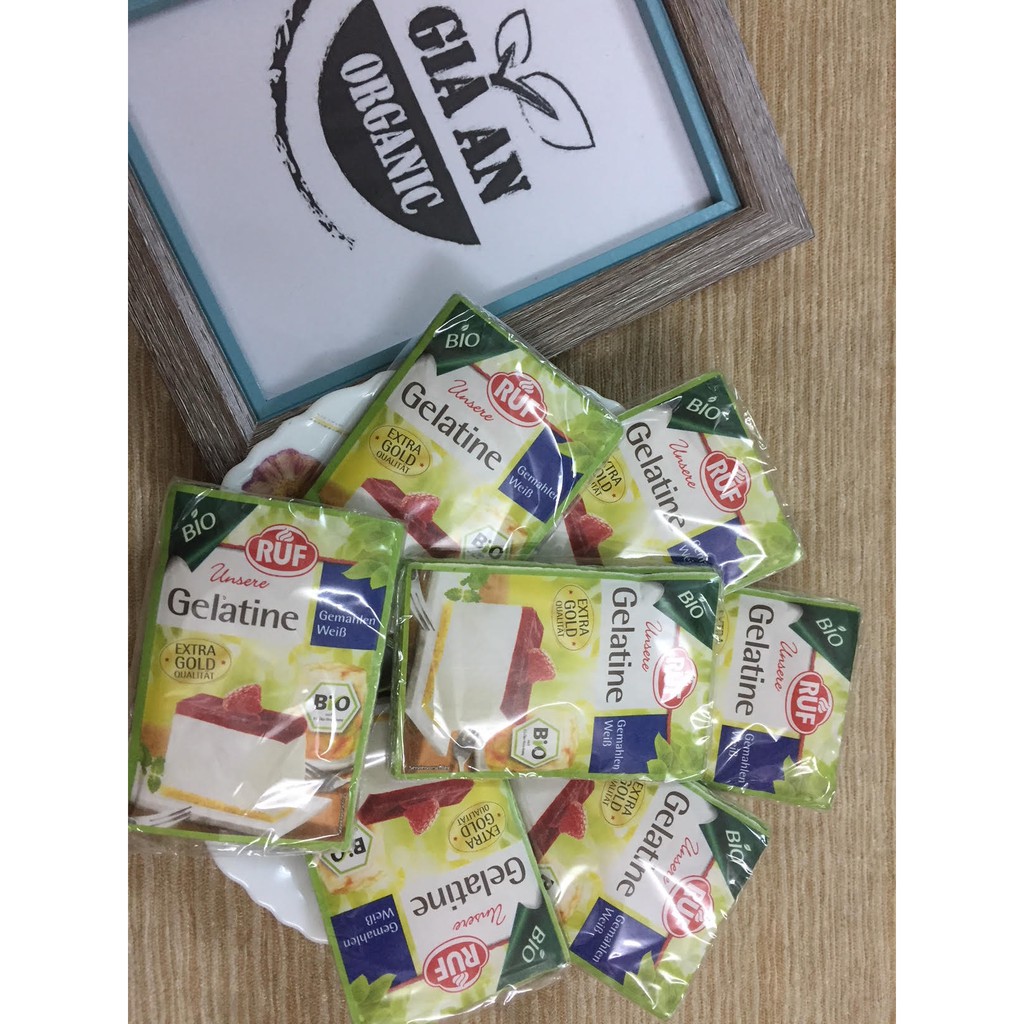 Gelatin hữu cơ Ruf