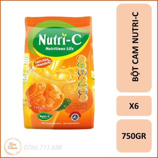 [Combo-6] Bột Cam Hòa Tan Nutri-C (750gr)