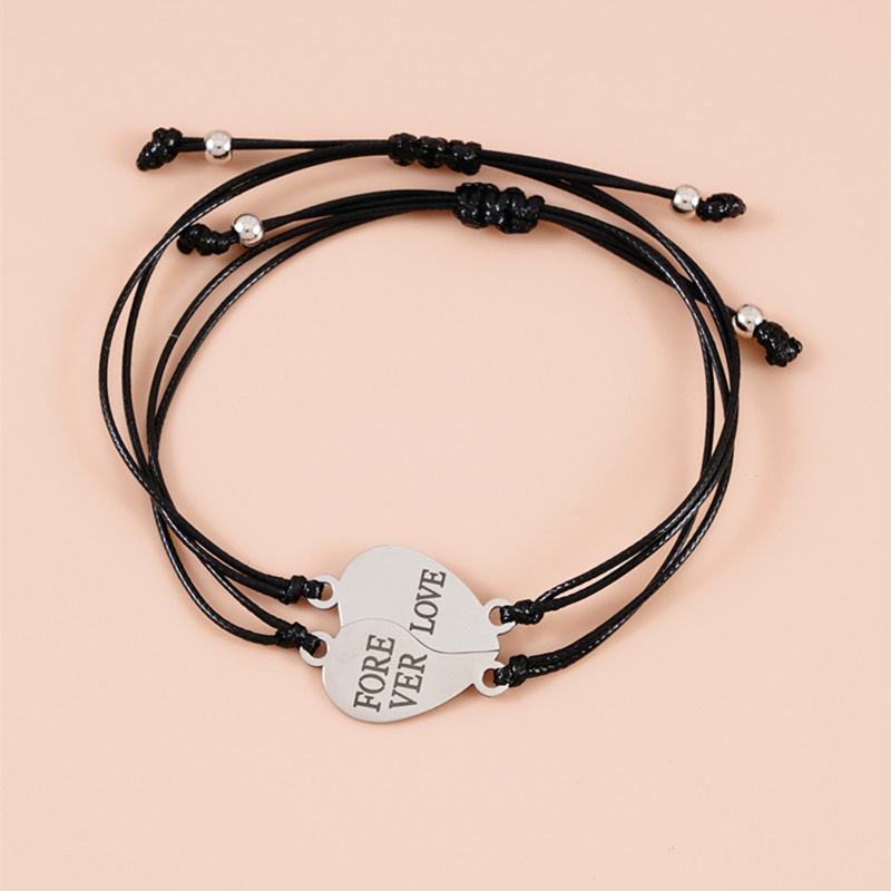 Vòng Đeo Tay Ghép Hình Trái Tim Thời Trang