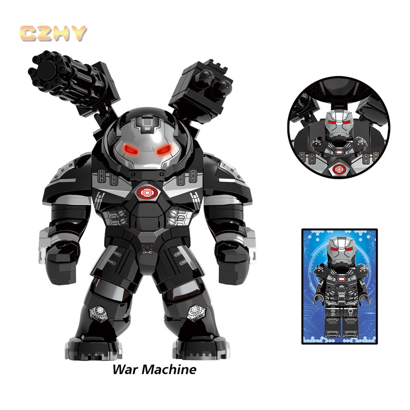 Mô Hình Nhân Vật Hulkbuster Iron Patriot MK37 MK39