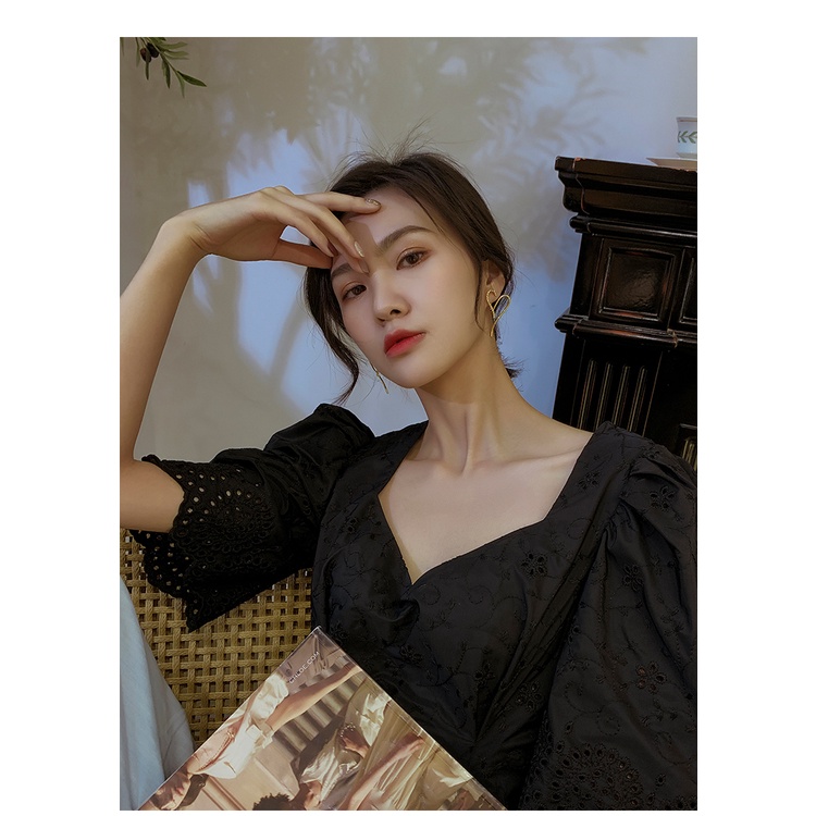 Khuyên tai nữ trang dáng dài tạo hình độc đáo