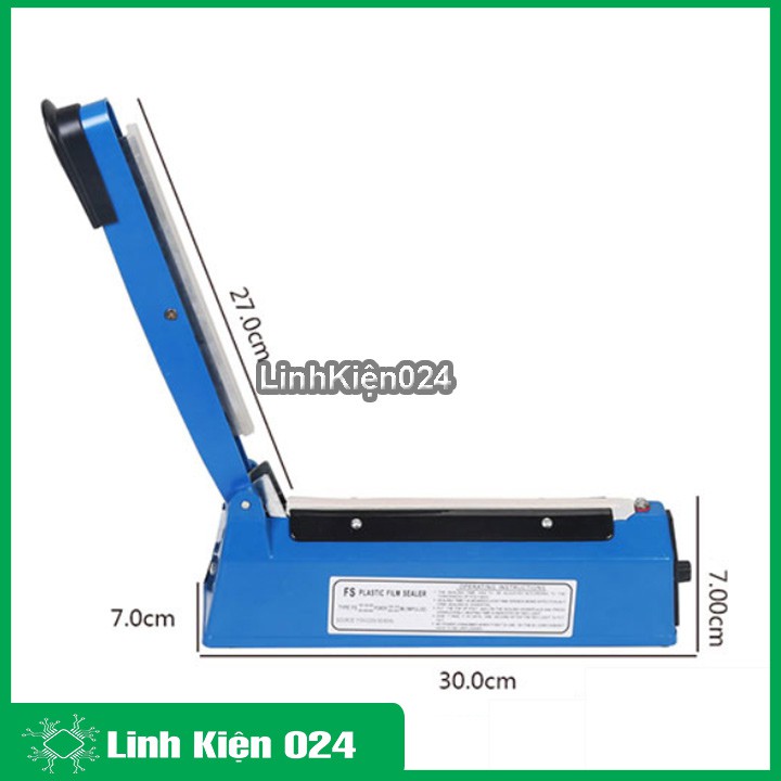 Máy Dập Nhiệt IMPULSE SEALER (Bảo Hành 03 Tháng)