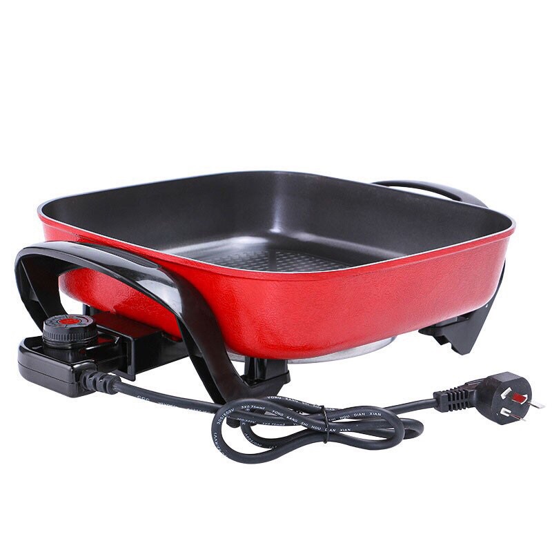 Nồi Lẩu Điện Vuông Lớn 30x30x9cm Thái Lan Logo Con Gà