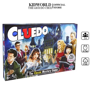 Board game cluedo trình thám tiếng anh hay, trò chơi cho nhóm 2-6 người chơi