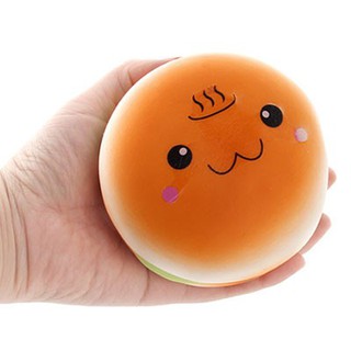 Đồ Chơi Squishy Dẻo Hình Bánh Hamburger 10Cm