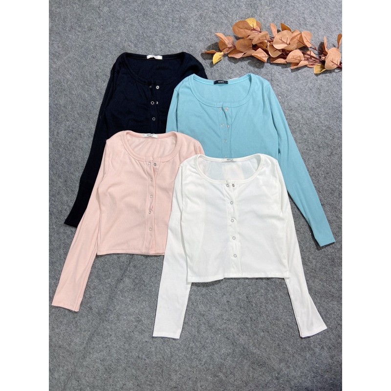 [ Mã WASTAPR giảm 10K đơn 50K] ÁO TAY DÀI CÚC BẤM | BigBuy360 - bigbuy360.vn