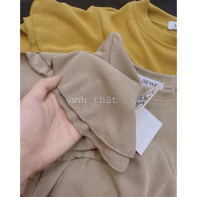 Áo len cộc tay bèo cánh tiên xinh xắn