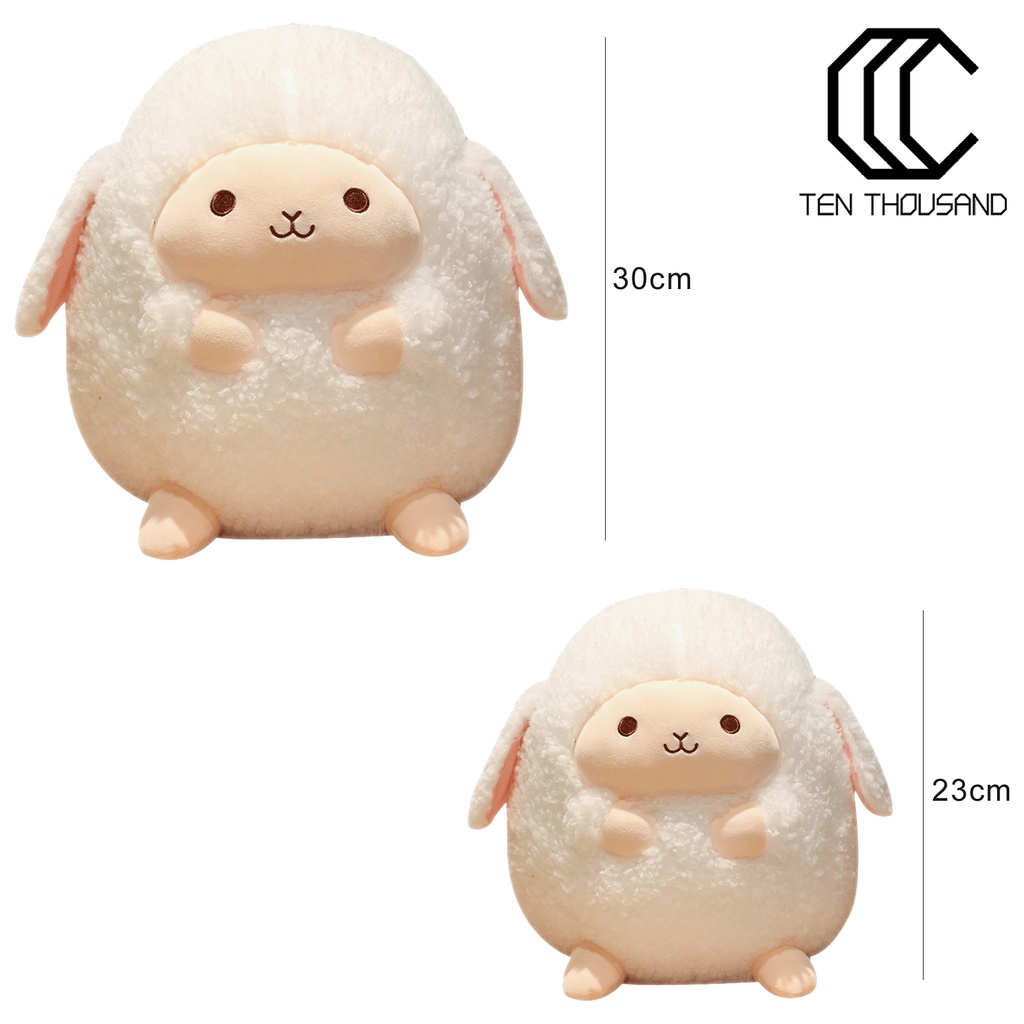 Đồ chơi nhồi bông hình con cừu đáng yêu dành cho trẻ em