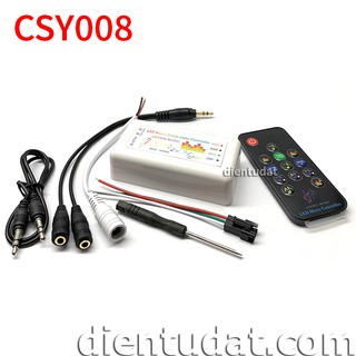 Bộ Điều Khiển LED Nháy Theo Nhạc Full Màu CSY008