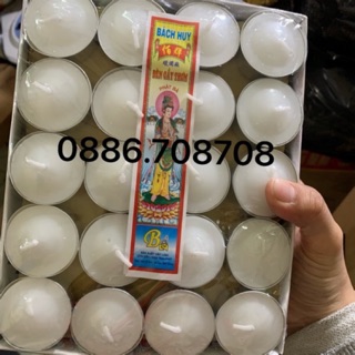 Nến đèn cầy, nến đốt tinh dầu 100 viên