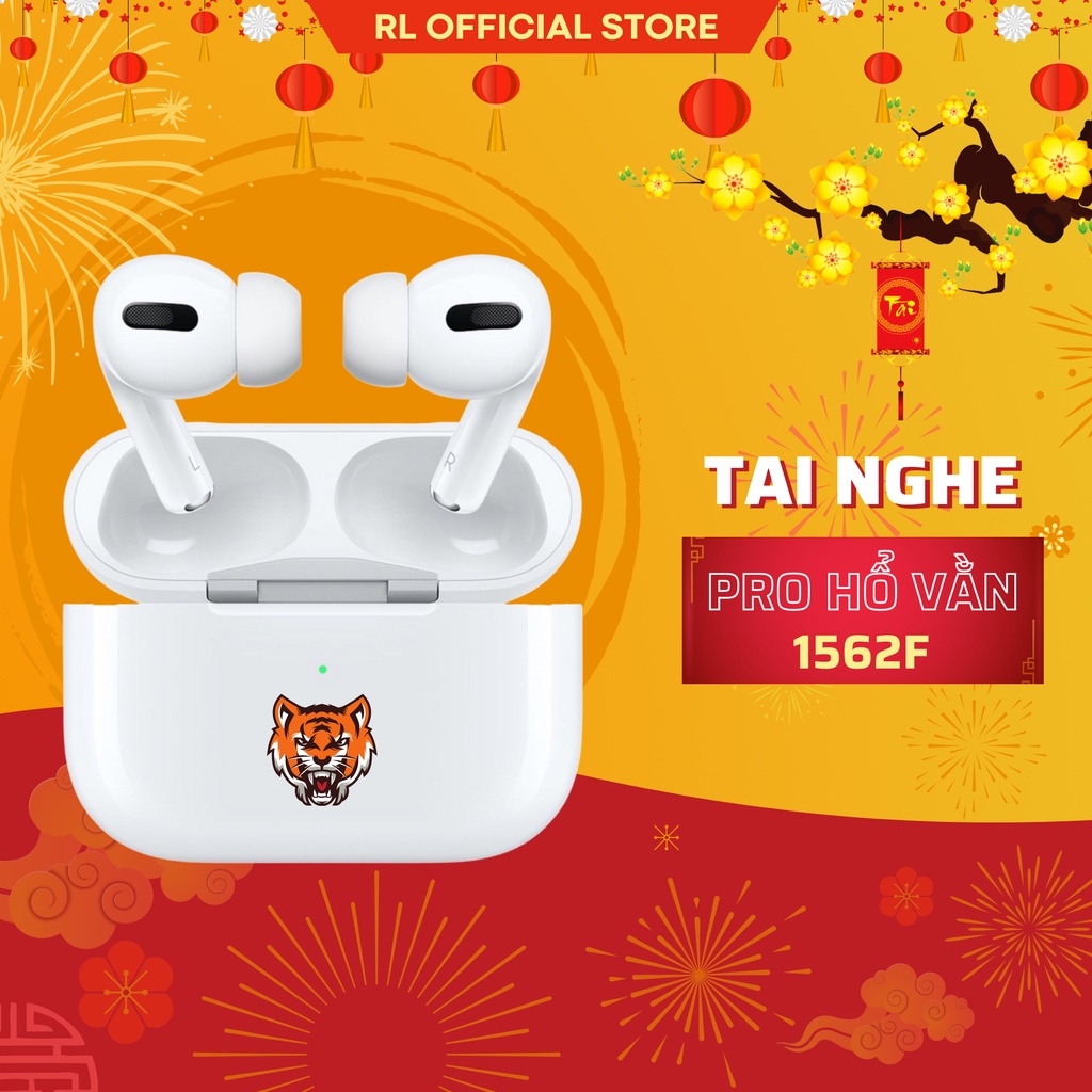 Tai Nghe Không Dây Pro HỔ VẰN 1562F Chống Ồn ANC Âm Vòm