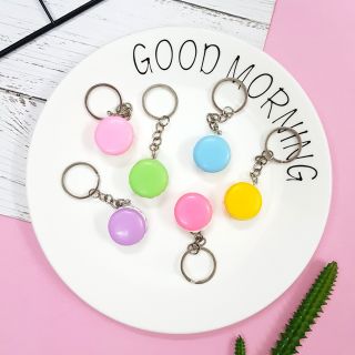Móc khóa bánh Macaroon