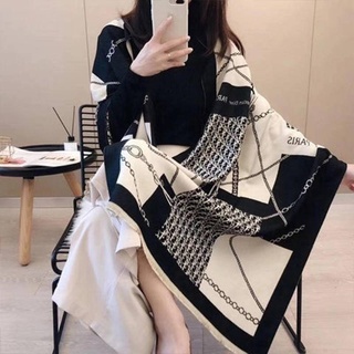 Khăn choàng cổ dài đa năng thời trang thu đông cho nữ