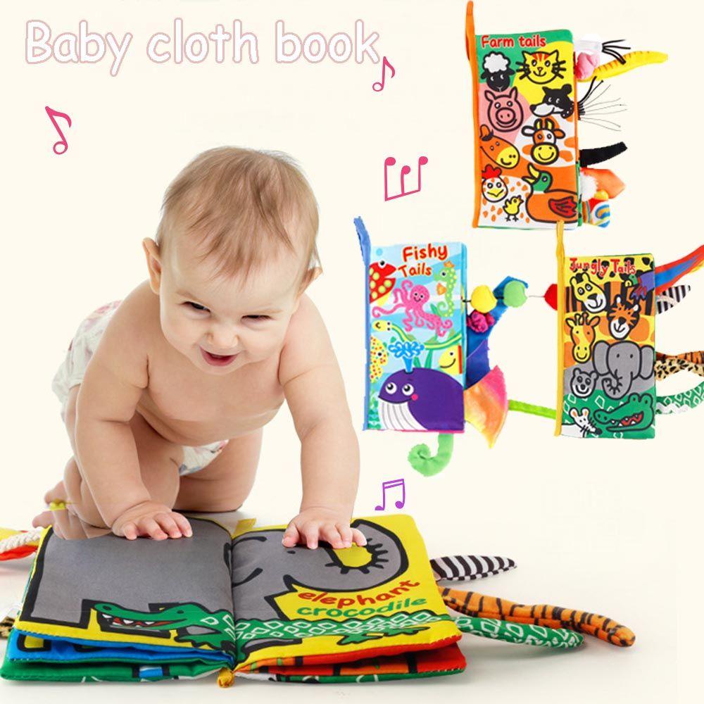 CLEVER Sách Vải Phát Triển Nhận Biết Rau Củ Quả Dành Cho Trẻ 0-3 Tuổi