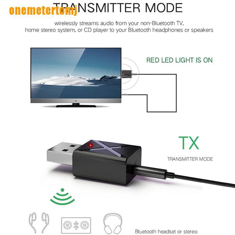 Bộ Thu Phát Bluetooth Không Dây 2 Trong 1 5.0 Cho Xe Hơi