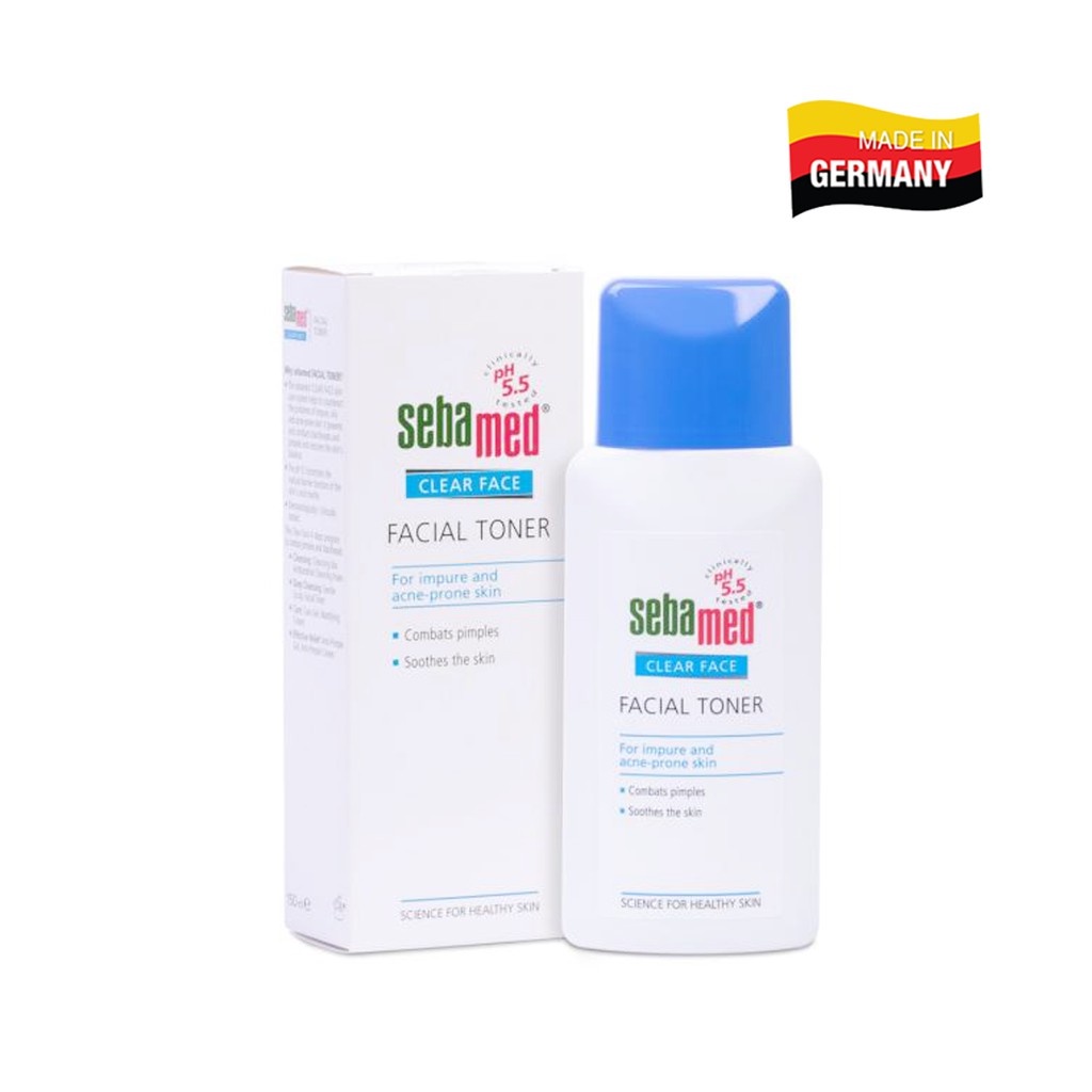 Bộ sản phẩm làm sạch và cân bằng pH cho da mụn Sebamed